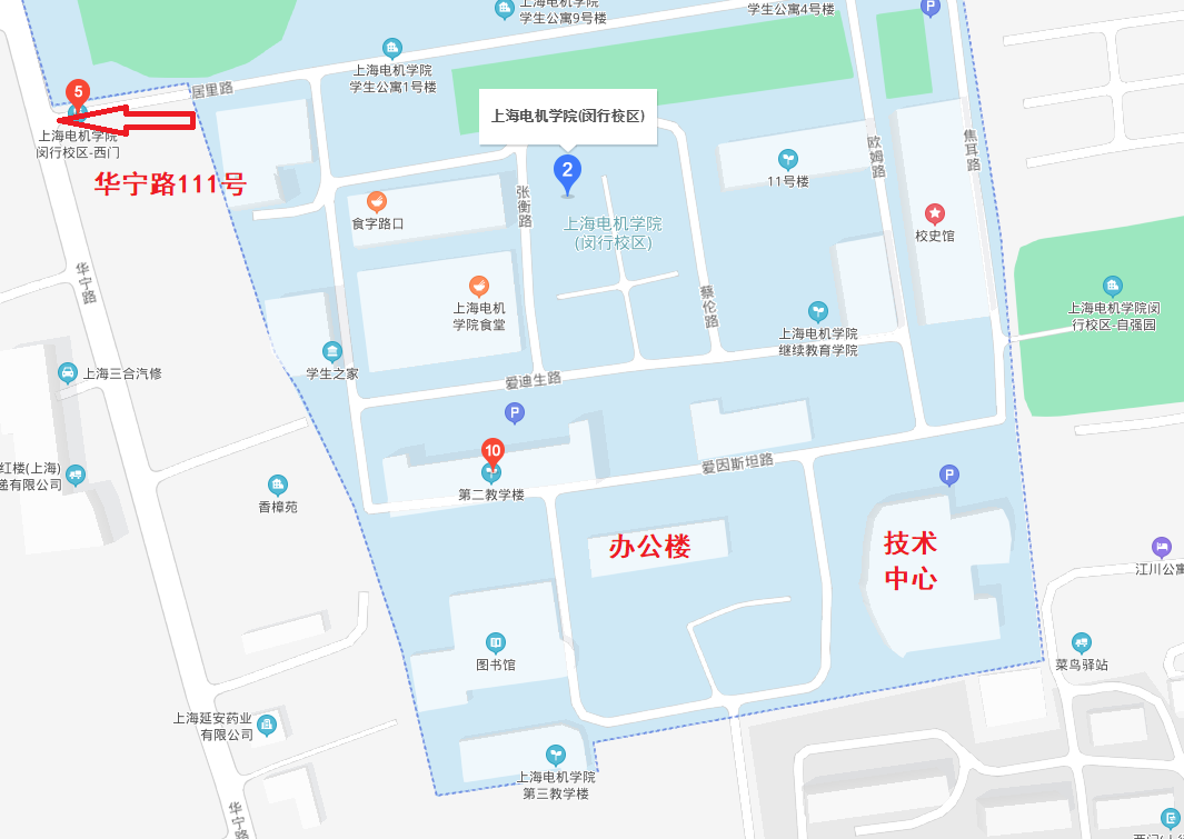 2024年上半年上海电机学院自考实践考核地图 2024年上半年上海电机学院自考实践考核地图